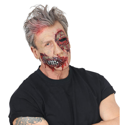 Masque d'Halloween Oeil de Zombie