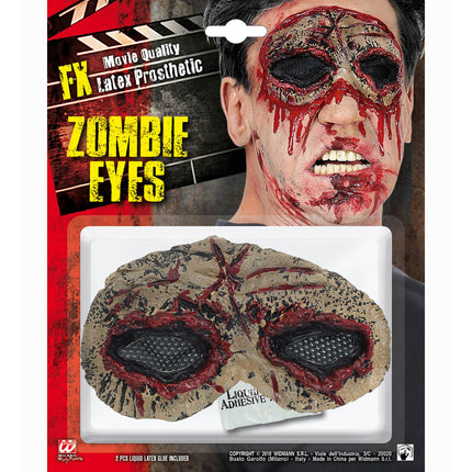 Masque d'Halloween Yeux de Zombie