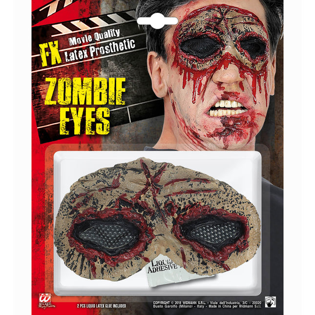 Masque d'Halloween Yeux de Zombie