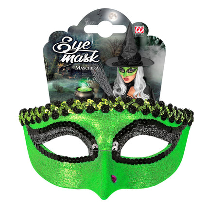 Masque d'yeux d'Halloween Sorcière