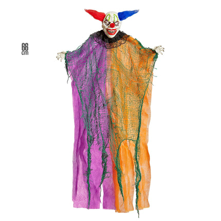 Poupée d'Halloween Clown 61cm