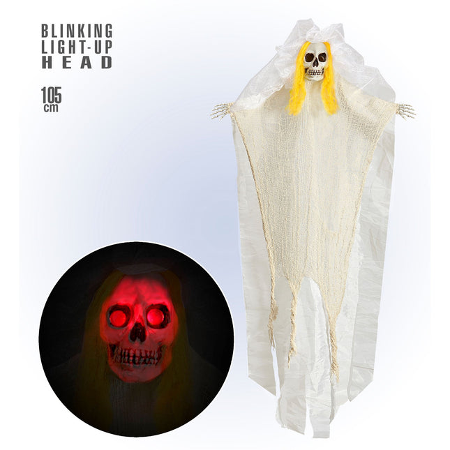 Halloween Doll Bride With Lights 1.05m