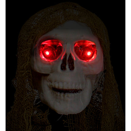 Mannequin d'Halloween avec son et lumière 1.3m