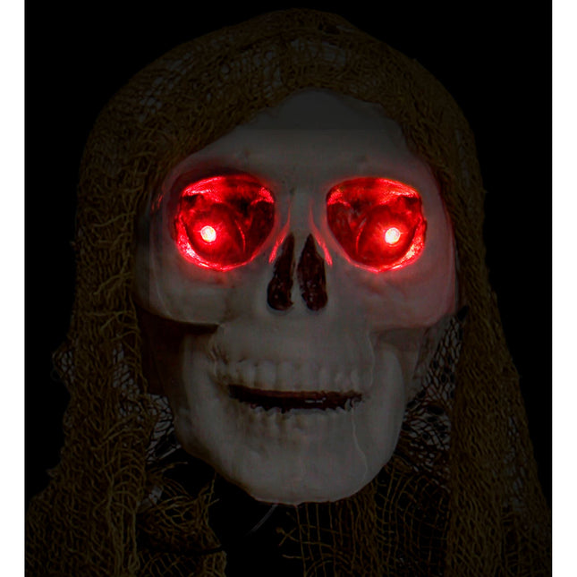 Mannequin d'Halloween avec son et lumière 1.3m