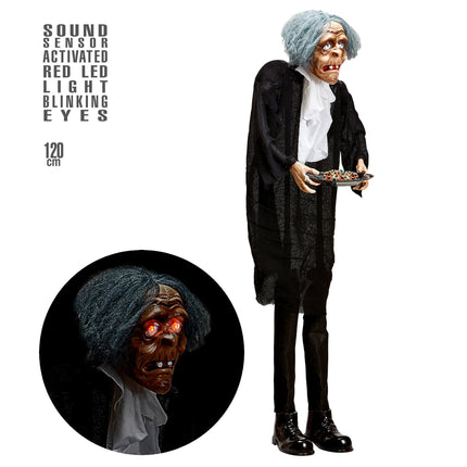 Poupée d'Halloween Butler 1.2m