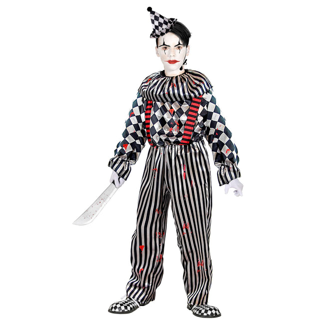 Costume d'Halloween Enfant Clown 4 pièces