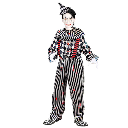 Costume d'Halloween Enfant Clown 4 pièces