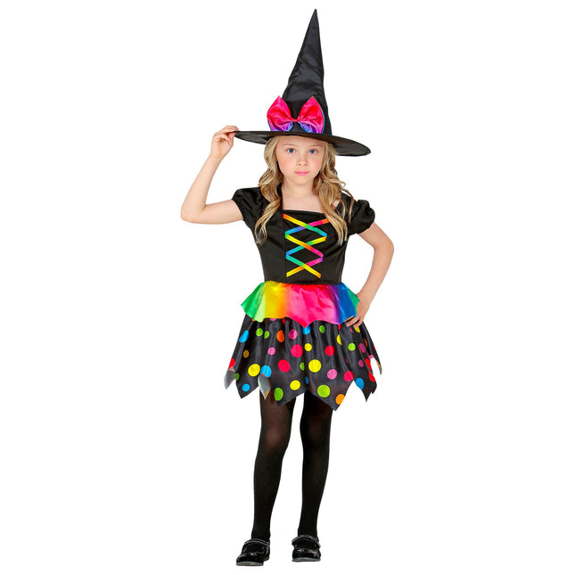 Costume d'Halloween coloré enfant 2 pièces