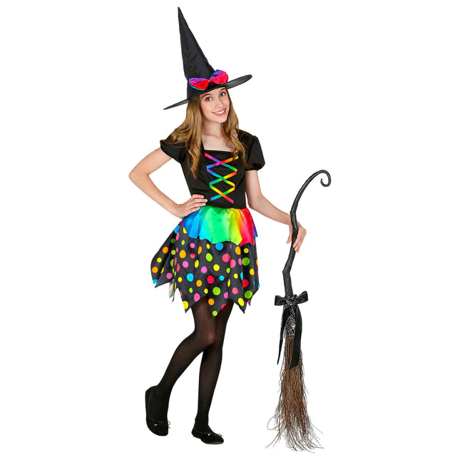 Costume d'Halloween coloré enfant 2 pièces