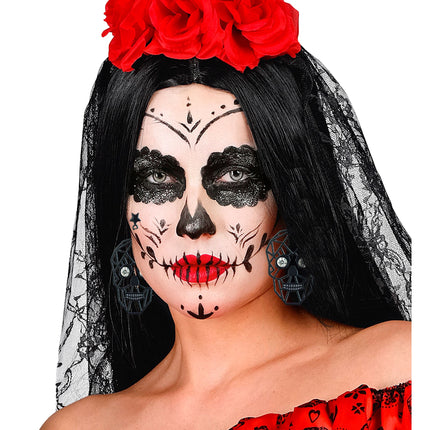 Boucles d'oreilles d'Halloween « squelettes »