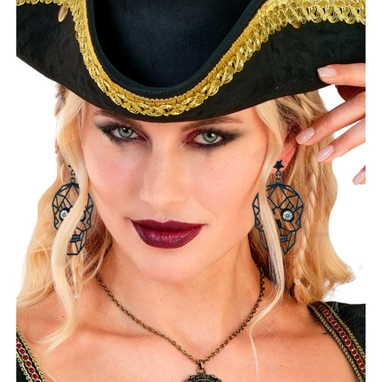 Boucles d'oreilles d'Halloween « squelettes »
