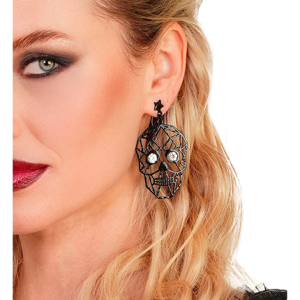Boucles d'oreilles d'Halloween « squelettes »