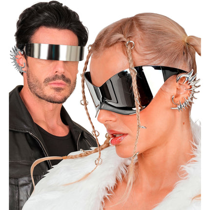 Boucle d'oreille « faux piercing » pour Halloween