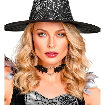 Collier ras-du-cou Halloween « Chauve-souris »