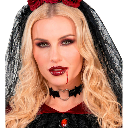 Collier ras-du-cou Halloween « Chauve-souris »