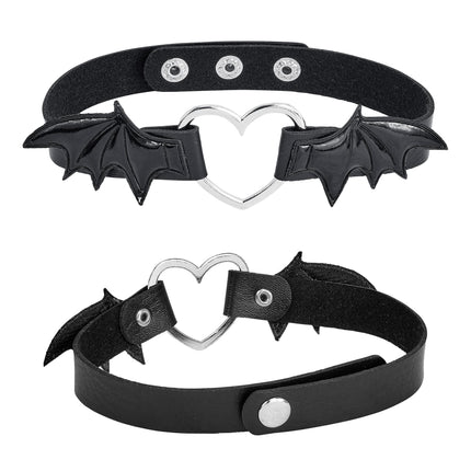 Collier ras-du-cou Halloween « Chauve-souris »