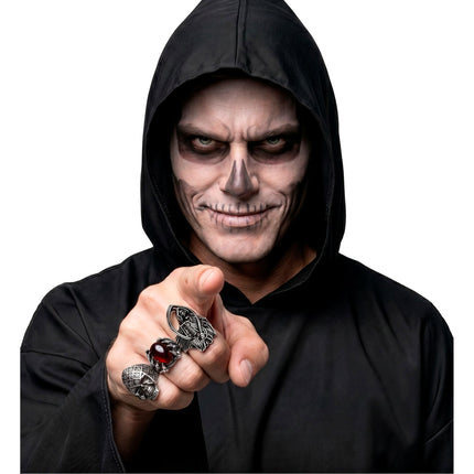 Lot de 3 bagues Halloween