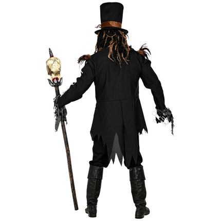 Costume d'Halloween Hommes Voodoo 3 pièces