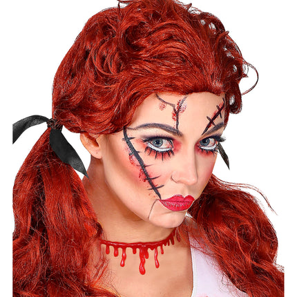 Collier d'Halloween Gouttes de sang