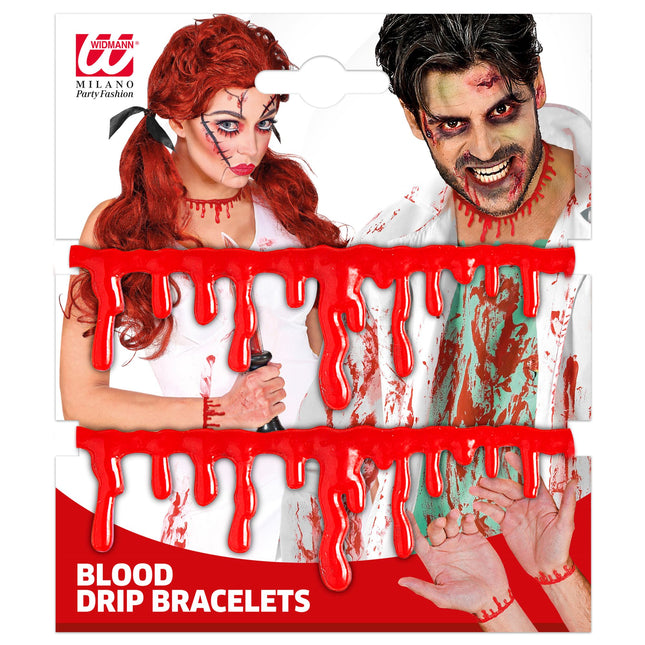 Bracelet Halloween Red Slime