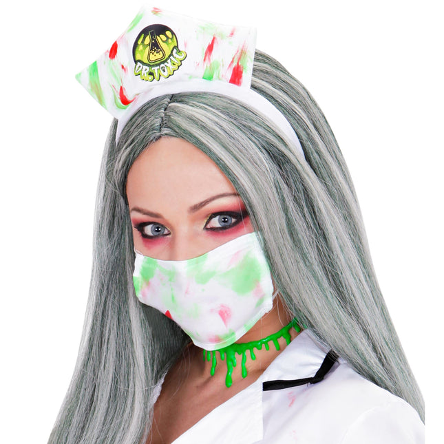 Collier d'Halloween Slime vert