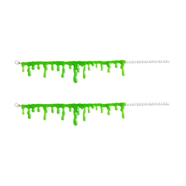 Bracelet Halloween Green Slime