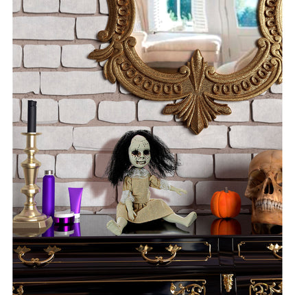 Poupée d'Halloween mobile 30cm