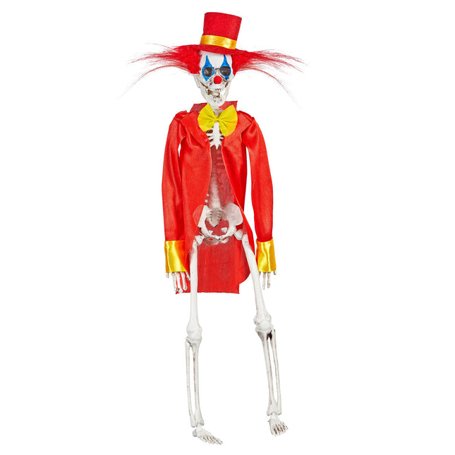 Clown squelette d'Halloween 40cm