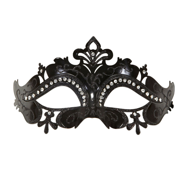 Masque noir pour les yeux Venise noire