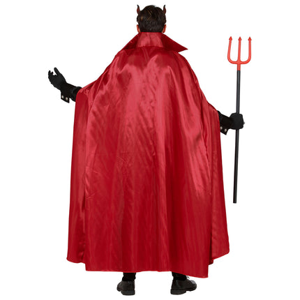 Costume d'Halloween Diable noir et rouge pour homme