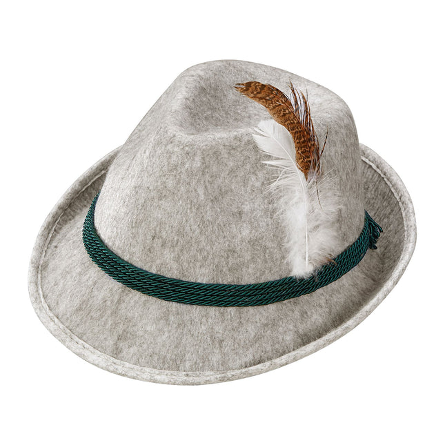 FEDORA BAVAROIS ENFANT, AVEC PLUME