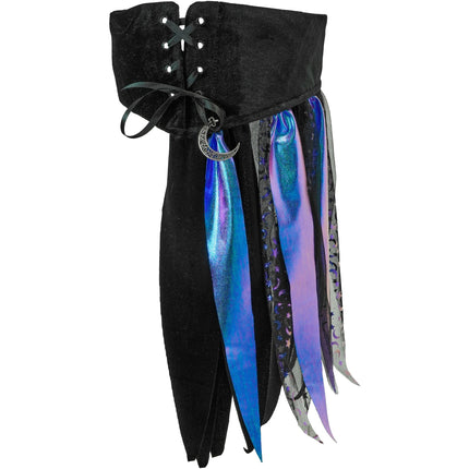 Ceinture d'Halloween pour enfant avec des étoiles et une lune