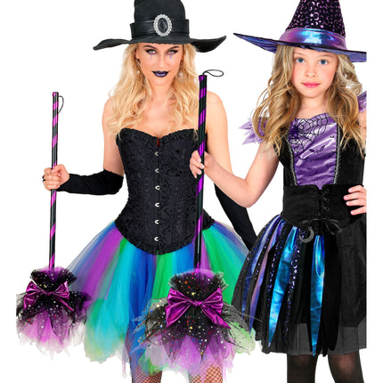 Balai de sorcière d'Halloween 85 cm
