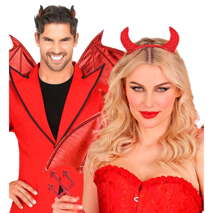 Ailes de diable pour Halloween, 84 cm