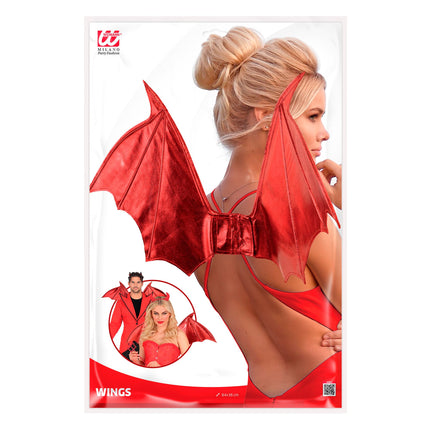 Ailes de diable pour Halloween, 84 cm