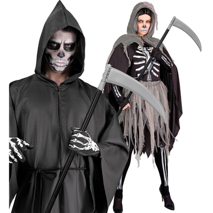 Fausse faux d'Halloween 1,02 m