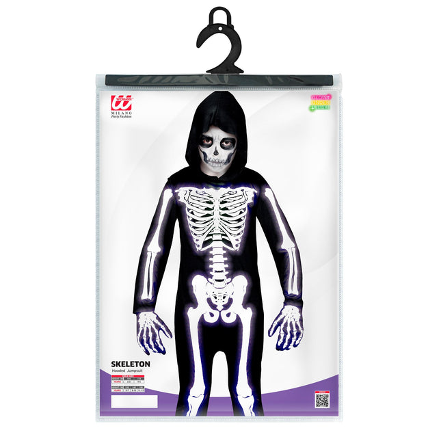 Costume d'Halloween Enfant Squelette 2 pièces