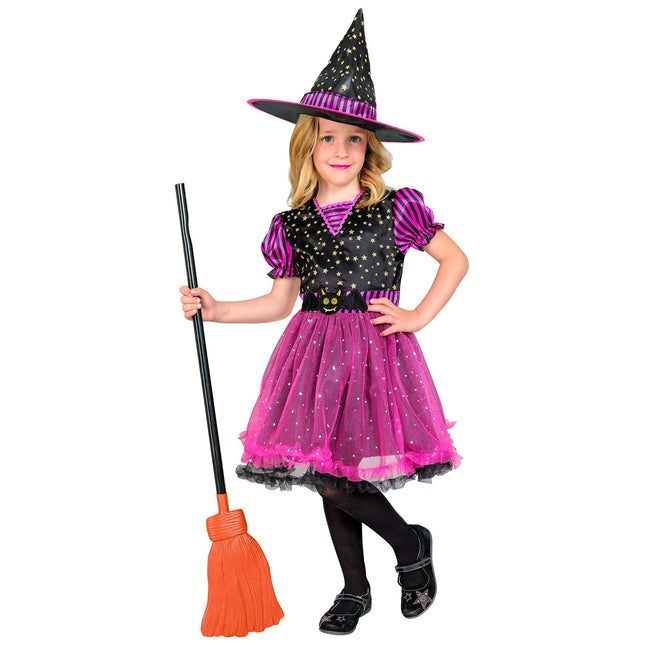 Costume d'Halloween Enfant Sorcière 2 pièces
