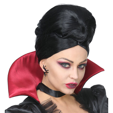 Boucles d'oreilles Halloween Araignées noires