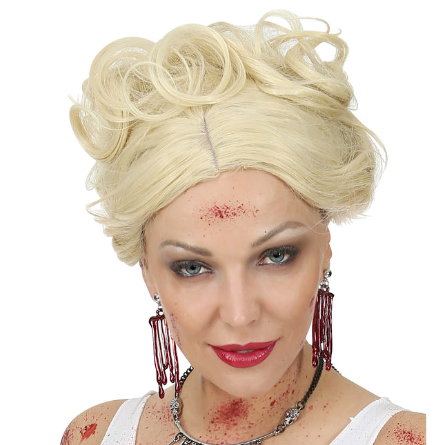 Boucles d'oreilles Halloween Sang Rouge