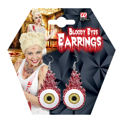Boucles d'oreilles Halloween Boule d'œil