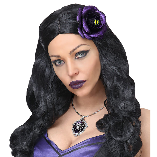 Collier d'Halloween Araignée avec pierre