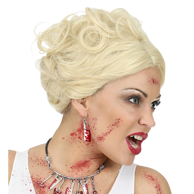 Boucles d'oreilles Halloween Chopper