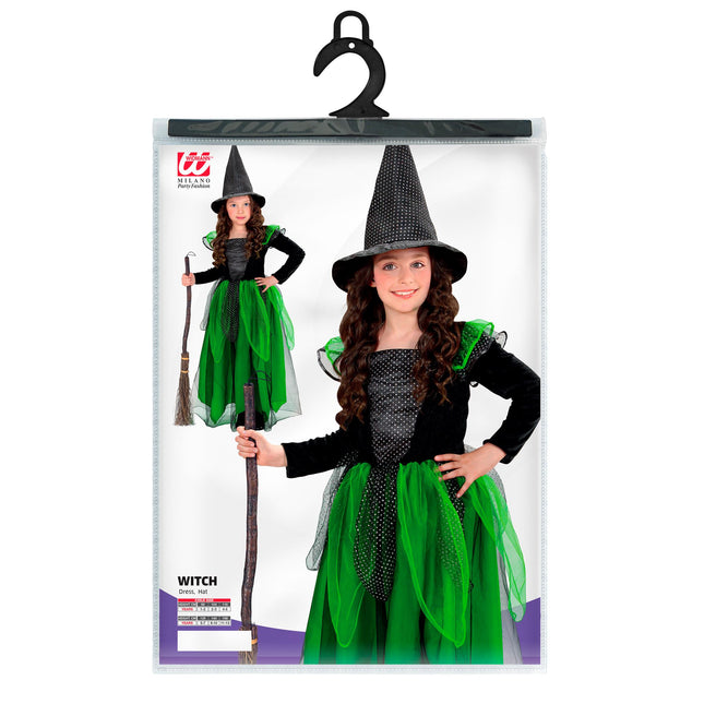 Costume d'Halloween Vert Enfant
