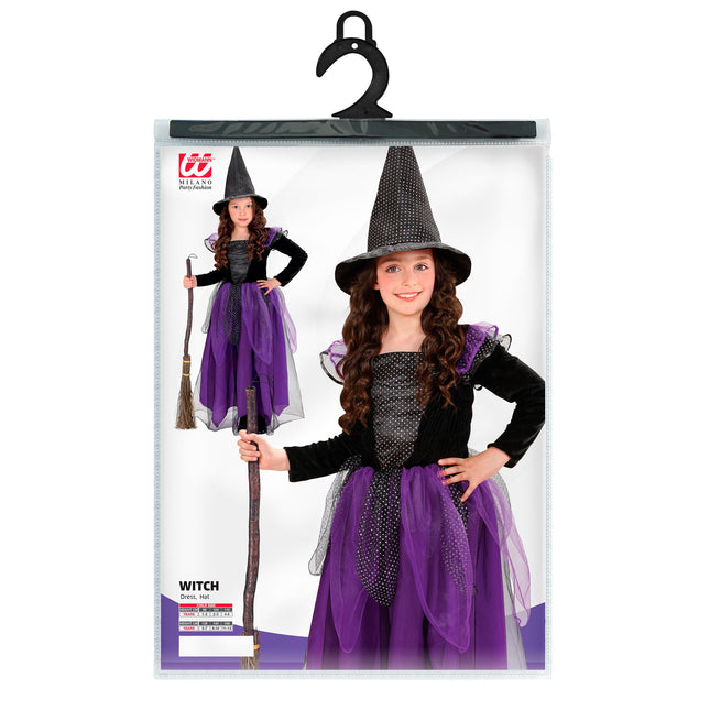 Costume d'Halloween enfant violet