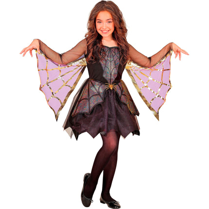 Robe d'Halloween pour enfant « Spider Girl »