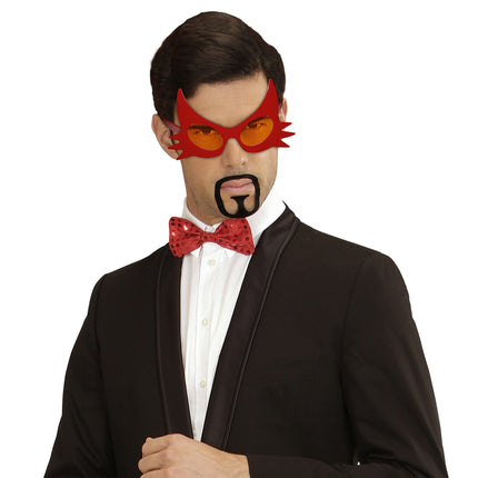 Lunettes d'Halloween rouges