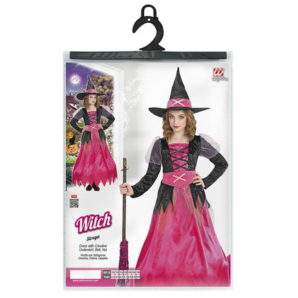 Costume d'Halloween Noir Rose Fille
