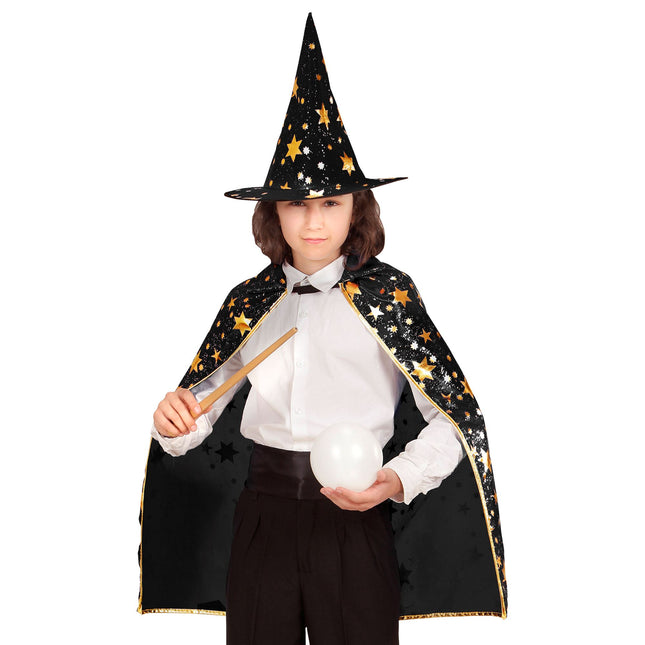 Cape d'Halloween Enfant avec Sterns