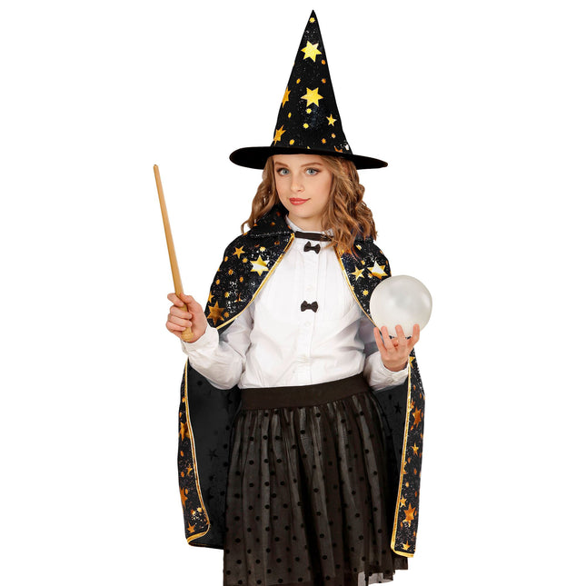 Cape d'Halloween Enfant avec Sterns